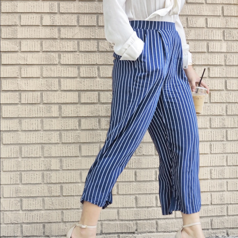 COPY - FOREVER 21 STRIPPED CULOTTES